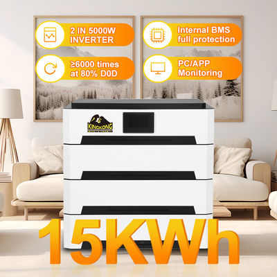 Growatt 51.2v 10kwh 20kwh 30kwh 50kwh Lifepo4 Ioni di litio Sistema solare domestico