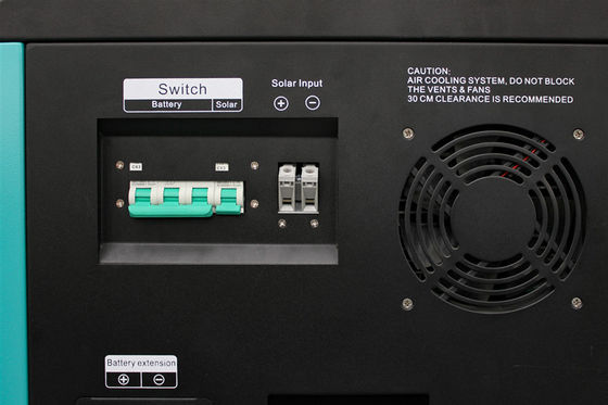 Sistema di accumulo di energia solare domestico da 10 kW con generatore da 12 V e batteria al litio da 48 V 200 Ah