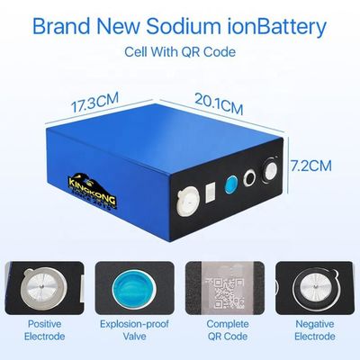 Na batteria agli ioni di sodio 3.1v 220ah per biciclette elettriche temperatura di funzionamento -10C