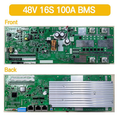 16S 48V Smart BMS per il sistema solare 100A 200A LiFePO4 Sistema di gestione della batteria