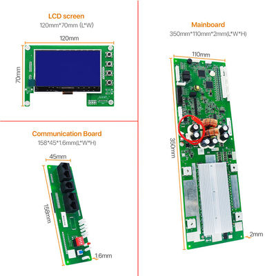 16S 48V Smart BMS per il sistema solare 100A 200A LiFePO4 Sistema di gestione della batteria