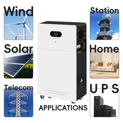 Potente gamma di potenza di uscita da 5-10 kWh Sistema di accumulo di energia solare per la batteria fuori rete