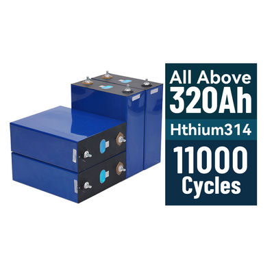 1C Tasso di scarica 5kWh 100Ah 200Ah 280Ah 314Ah Batteria LiFePO4 per lo stoccaggio dell'energia delle celle