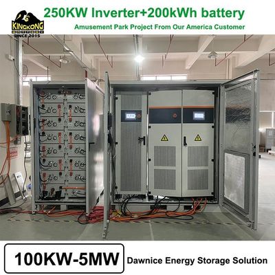200kw 300kw 200kwh 500kw Batteria solare 150kw 6m Cavo fotovoltaico Sistema ibrido di stoccaggio dell'energia