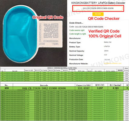 280ah Lifepo4 BMS Battery Box DIY Battery Pack con ruote e custodia verticale