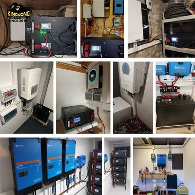 OEM 51.2V 15Kwh Invertitore solare LFP4 LiFePO4 Batteria 48V 300Ah per parallelo Max 32 parallelo