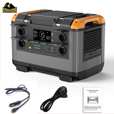 Centrale elettrica esterna di emergenza da 2400w con batteria LiFePO4 e tempo di ricarica veloce