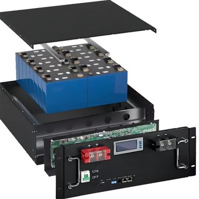 Montaggio a parete 48V 51.2V 280ah 300ah 304ah 320ah Sistema di accumulo di energia a batteria solare ibrida