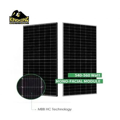182mm Dimensione cellulare Monocristalline Tiger Pro 550W 540W pannelli solari per sistema di energia solare
