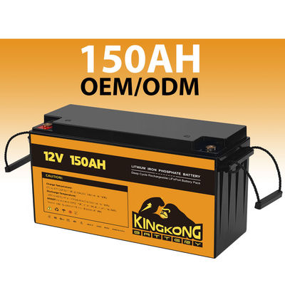 Miglior 12V 24V Volt Solare 100Ah 120Ah 150Ah 200Ah Deep Cycle Batteria agli ioni di litio Marina Powerbank Per Trolling Motor Batteria Prezzo