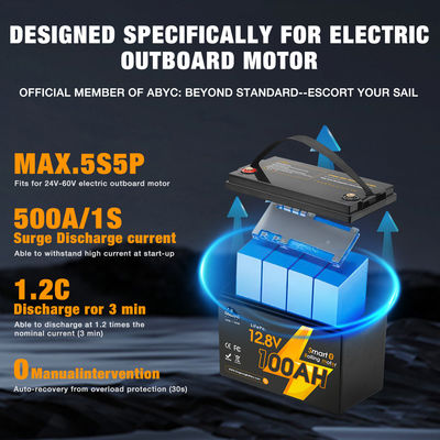 Batteria Lifepo4 12V 24V 36V 48V 60V Batteria agli ioni di litio per autocamper