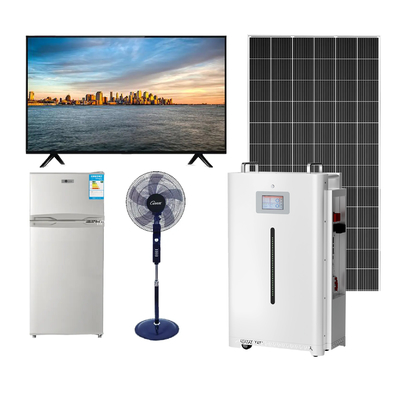 Sistema di generazione di energia solare off-grid 1000W 110V 220V Power Station con batteria Lifepo4 Sistema di generazione di energia solare domestica