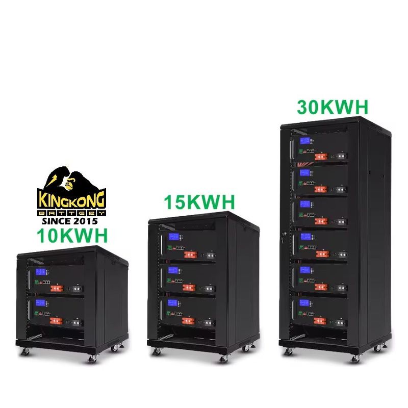 Prezzi accessibili 10kwh 15kwh 30kwh 40kwh 50kwh Batteria di stoccaggio dell'energia stackabile montata su rack