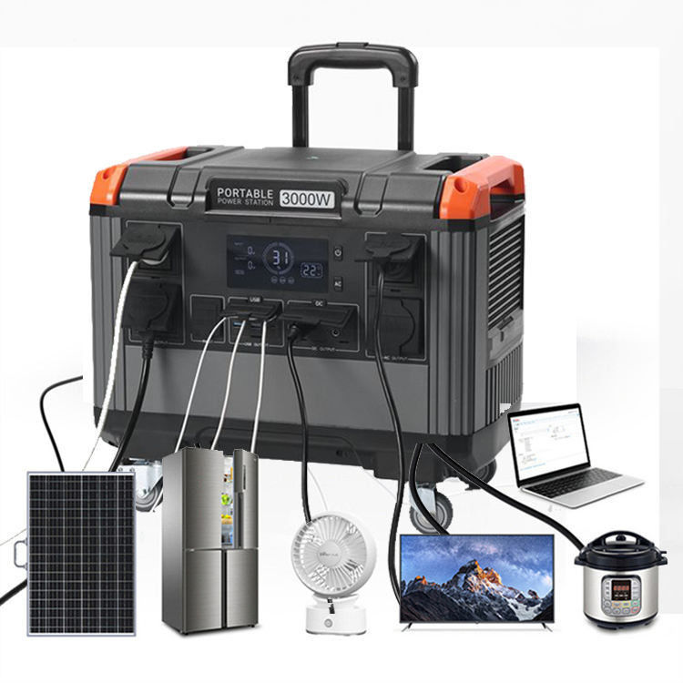 Generatore solare portatile con 200W di uscita tensione di uscita MAX 250W KKH-Veicolo montato