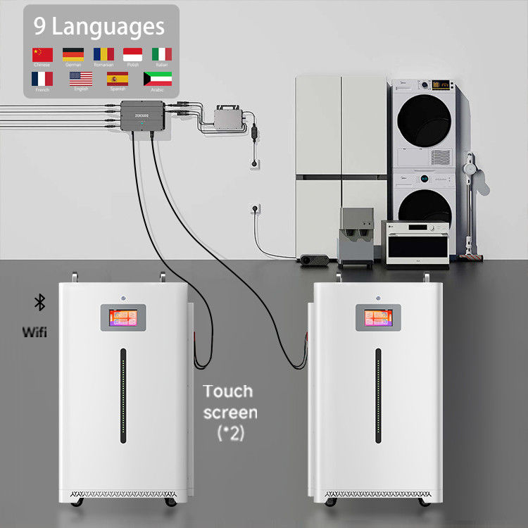 Diy Mini pannelli solari Potenza e batterie con sistemi di accumulo di batterie per casa