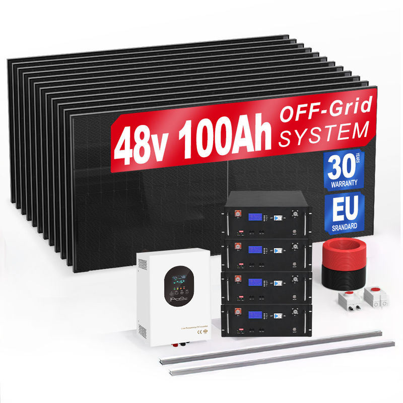 Sistema di accumulo di energia solare fuori rete Lfp Lifepo4 Battery Power Wall Systems Sun Lithium Ion Battery Pack 5Kw 10Kw 20Kw Company