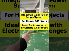 Questo è un sistema completo di alimentazione solare e personalizzabile, adatto per uso domestico e di progetto.