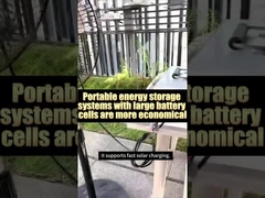 I sistemi portatili di stoccaggio dell'energia con batterie sono facili da trasportare e hanno una grande capacità