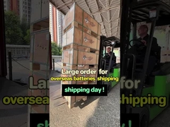 Il sistema di accumulo di energia solare è stato spedito da Guangzhou al nostro agente.