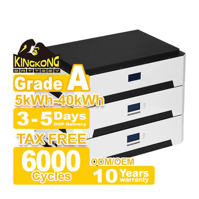 Growatt 51.2v 10kwh 20kwh 30kwh 50kwh Lifepo4 Ioni di litio Sistema solare domestico