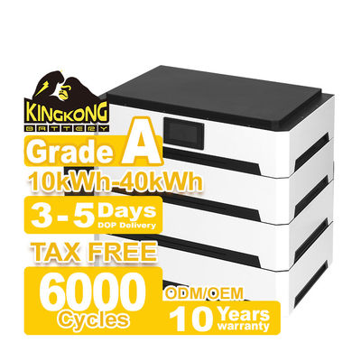 Cassa metallica Ioni di litio 51.2V Sistema di accumulo di batterie per energia solare domestica commerciale 10kwh