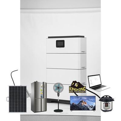OEM 153V 204V 256V 15KWH 20KWH 30KWH 40KWH Batteria di accumulo di energia solare BMS impilabile