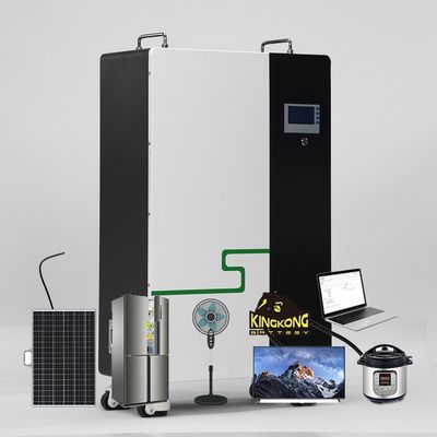 6000 volte vita del ciclo di energia di montaggio di parete batteria al litio 51.2V 10Kwh per sistema di energia solare