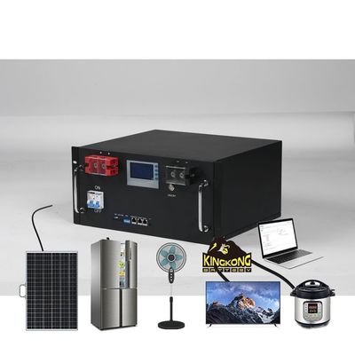 48V 51.2V 120AH LiFePO4 Akku 48V Server Rack Mount LiFePO4 Battery Pack con Smart BMS