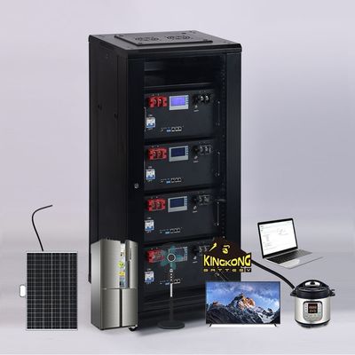 24V 48V 51.2V LiFePO4 Batteria solare 5kwh 6000 Ciclo per l'alimentazione di emergenza del sistema solare