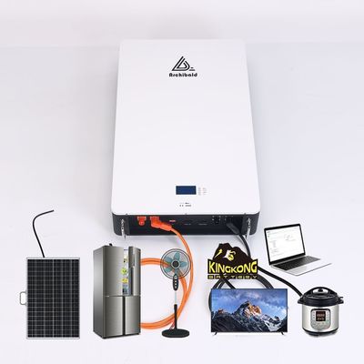 Storaggio di energia domestica fuori rete 48V 200ah 10Kwh 12v 300ah Batterie agli ioni di litio Li-ion con WIFI