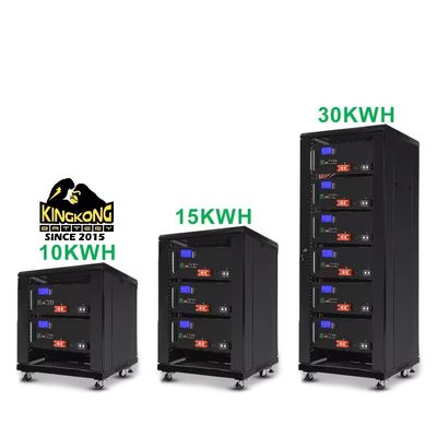 Prezzi accessibili 10kwh 15kwh 30kwh 40kwh 50kwh Batteria di stoccaggio dell'energia stackabile montata su rack