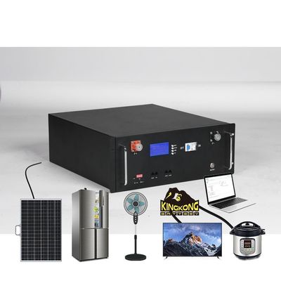 Batteria agli ioni di litio montata su rack da 10 kWh a 40 kWh per sistema di accumulo di energia solare domestico