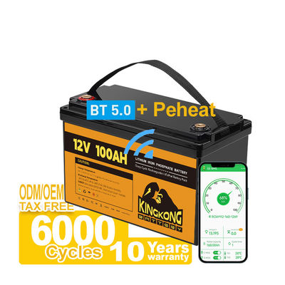 110/120/220/230V Voltaggio di uscita 12,8V 100Ah 200Ah 300Ah LFP Batteria agli ioni di litio