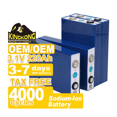 Na batteria agli ioni di sodio 3.1v 220ah per biciclette elettriche temperatura di funzionamento -10C