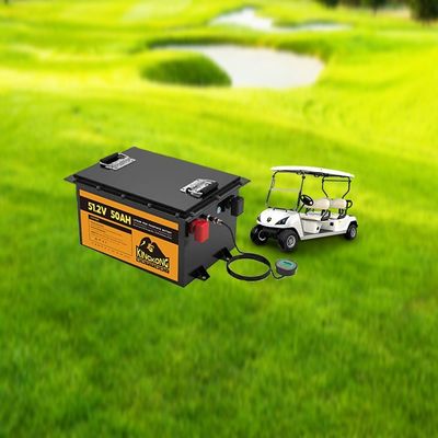 51.2V 105Ah Golf Carts Batteria Auto Lifepo4 Rechargeable Pack con servizio OEM/ODM