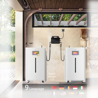 Power Wall Lifepo4 Batteria 10Kwh 15Kwh 512 48V 200Ah 300Ah 17.5Kwh Off Grid Batterie al litio Batterie solari Home Energy Storage