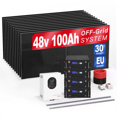 Sistema di accumulo di energia solare fuori rete Lfp Lifepo4 Battery Power Wall Systems Sun Lithium Ion Battery Pack 5Kw 10Kw 20Kw Company